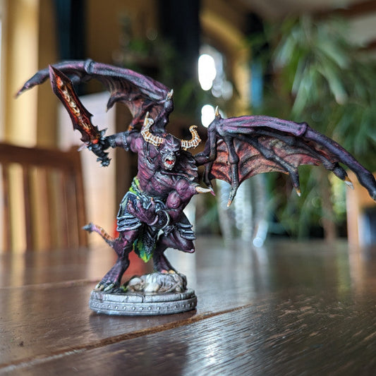 Azvameth the big Boss Gargoyle - Bemalt von Jonas M.